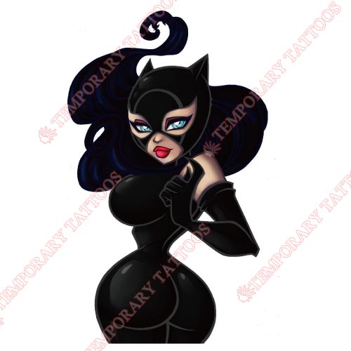 Catwoman Customize Temporary Tattoos Stickers NO.106